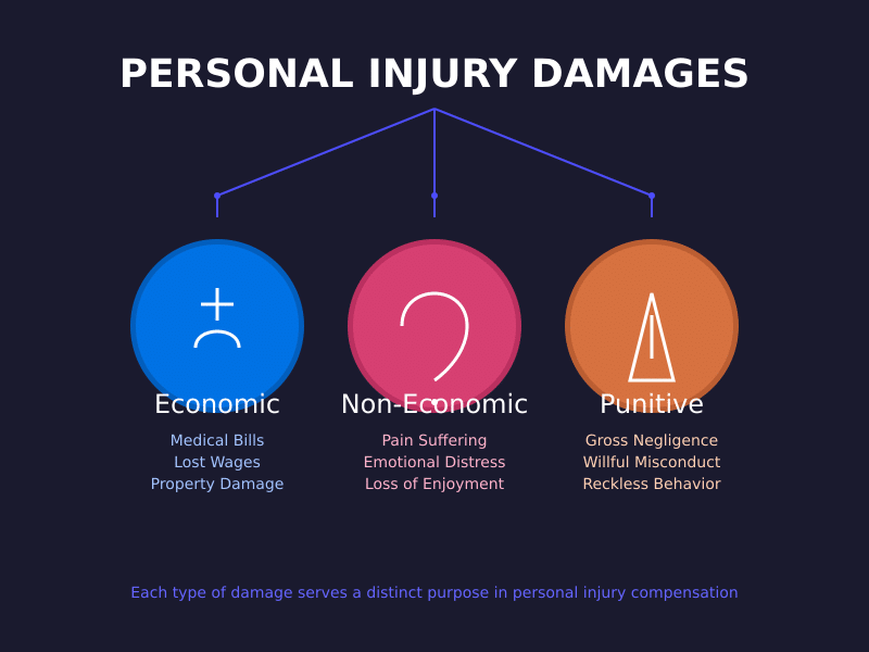 damages visual